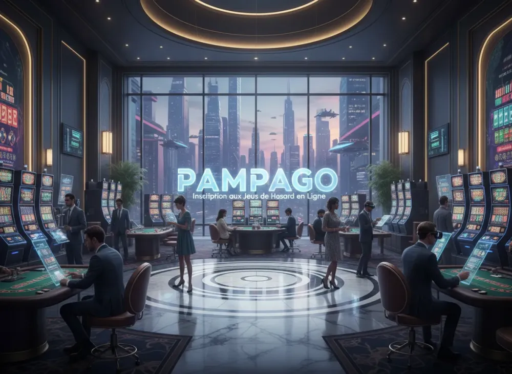 Pampago inscription dans les jeux de hasard en ligne